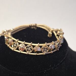 Single Bomb Party Gold Bracelet